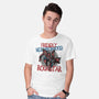 Friendly Neighborhood Rockstar-Mens-Basic-Tee-glitchygorilla