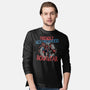 Friendly Neighborhood Rockstar-Mens-Long Sleeved-Tee-glitchygorilla