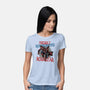 Friendly Neighborhood Rockstar-Womens-Basic-Tee-glitchygorilla