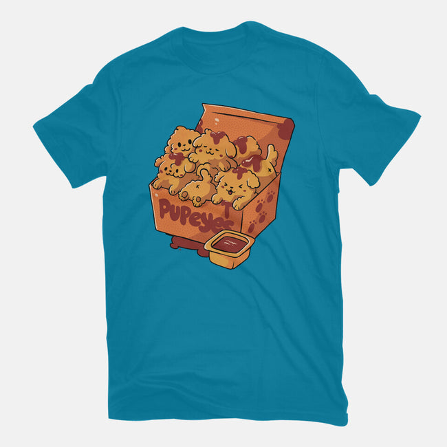 Pupeyes Cute Dogs-Womens-Basic-Tee-tobefonseca