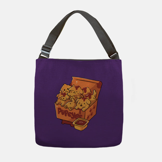Pupeyes Cute Dogs-None-Adjustable Tote-Bag-tobefonseca