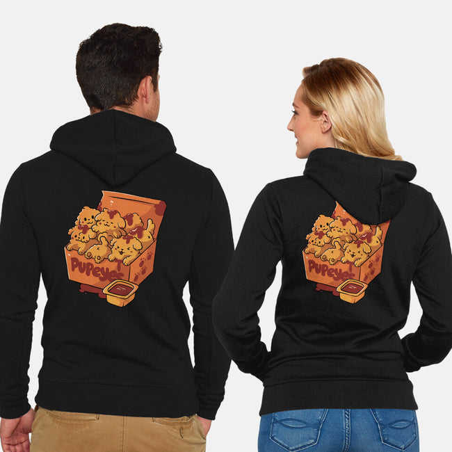 Pupeyes Cute Dogs-Unisex-Zip-Up-Sweatshirt-tobefonseca