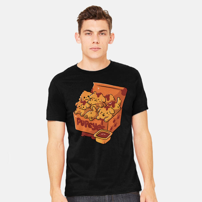 Pupeyes Cute Dogs-Mens-Heavyweight-Tee-tobefonseca
