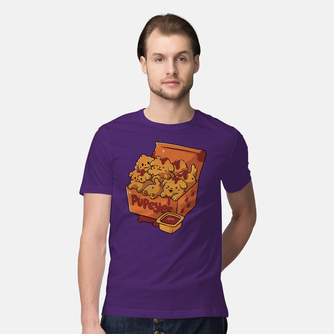 Pupeyes Cute Dogs-Mens-Premium-Tee-tobefonseca