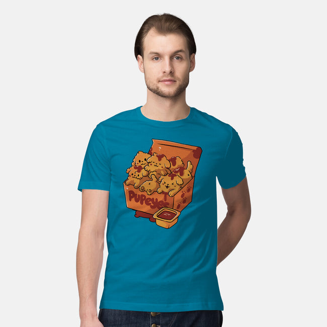 Pupeyes Cute Dogs-Mens-Premium-Tee-tobefonseca