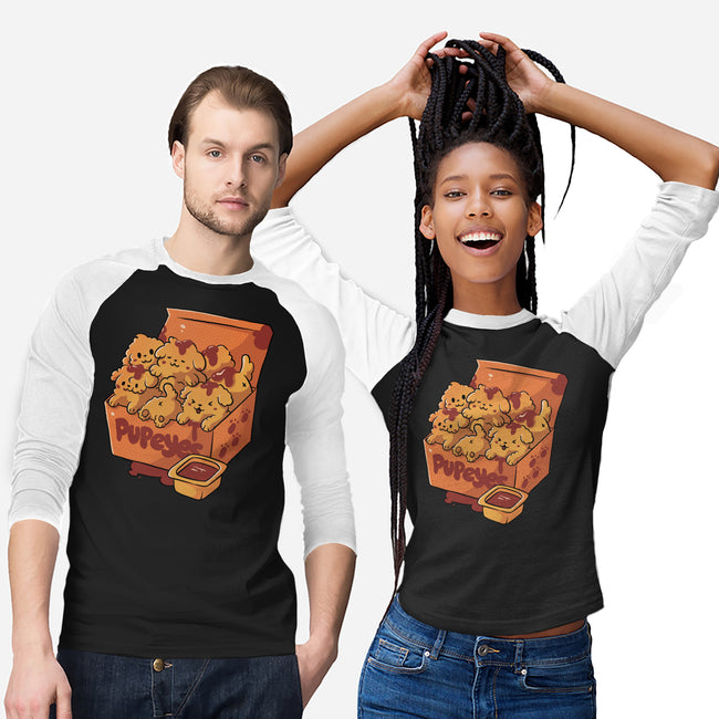 Pupeyes Cute Dogs-Unisex-Baseball-Tee-tobefonseca