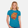 Pupeyes Cute Dogs-Womens-Fitted-Tee-tobefonseca