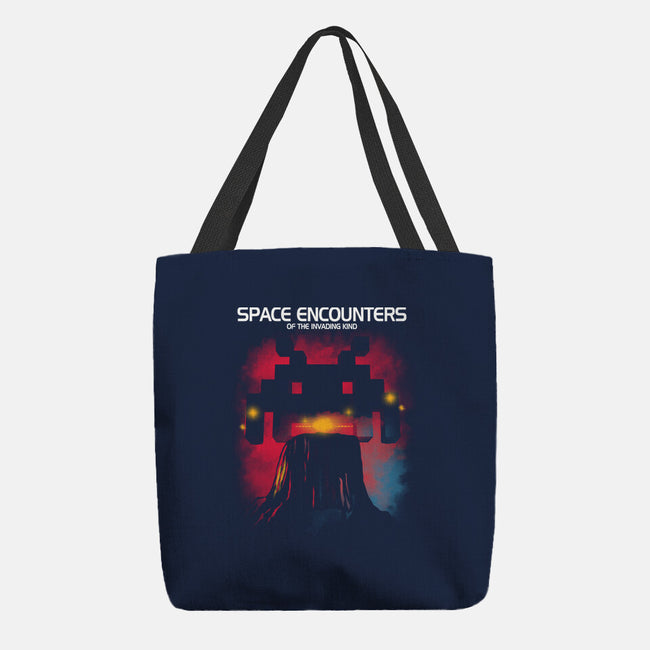 Space Encounters-None-Basic Tote-Bag-piercek26