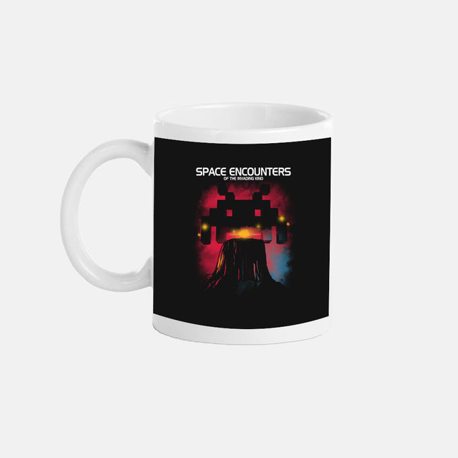 Space Encounters-None-Mug-Drinkware-piercek26