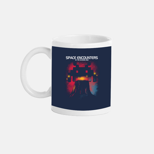 Space Encounters-None-Mug-Drinkware-piercek26
