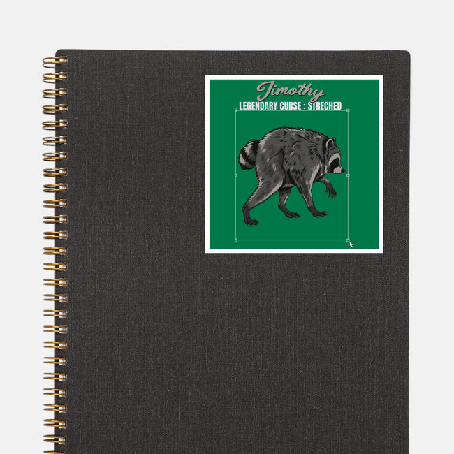 Jimothy Streched-None-Glossy-Sticker-joerawks