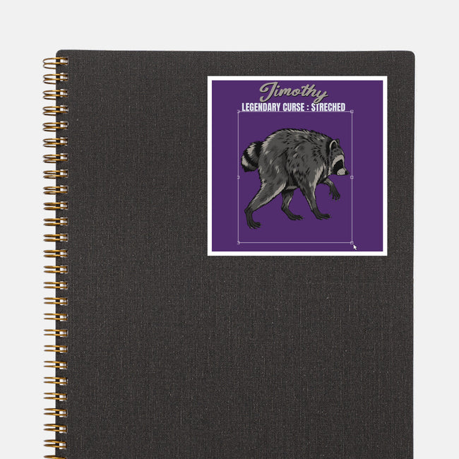 Jimothy Streched-None-Glossy-Sticker-joerawks