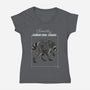 Jimothy Streched-Womens-V-Neck-Tee-joerawks