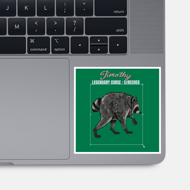Jimothy Streched-None-Glossy-Sticker-joerawks