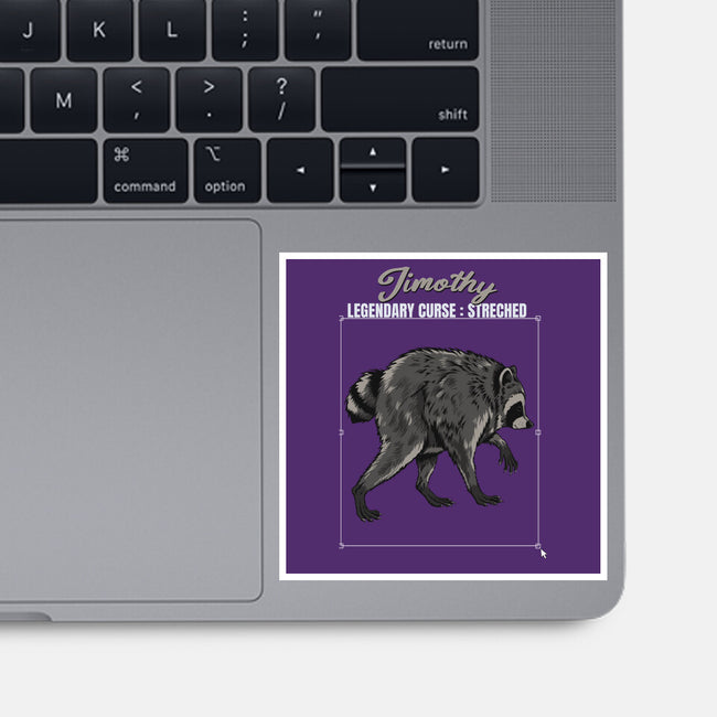 Jimothy Streched-None-Glossy-Sticker-joerawks