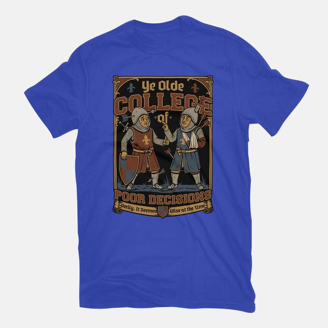 Medieval Knight College-Youth-Basic-Tee-Studio Mootant