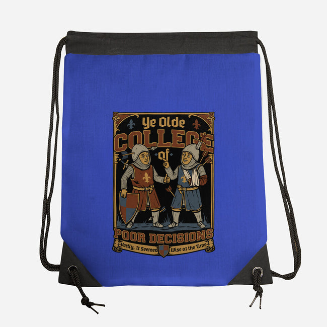 Medieval Knight College-None-Drawstring-Bag-Studio Mootant