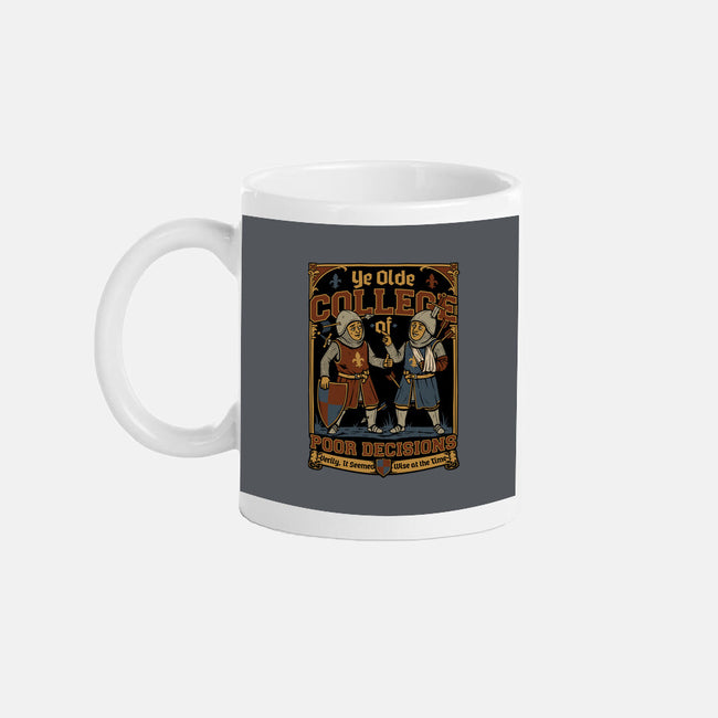 Medieval Knight College-None-Mug-Drinkware-Studio Mootant
