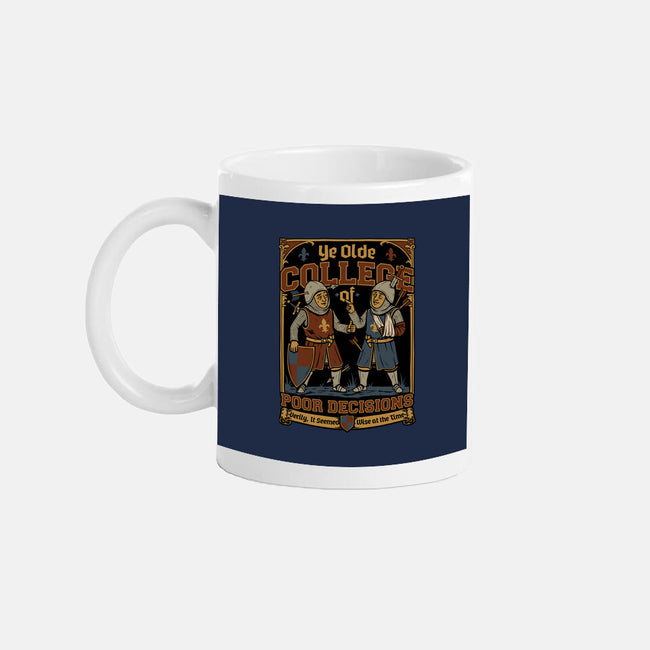 Medieval Knight College-None-Mug-Drinkware-Studio Mootant