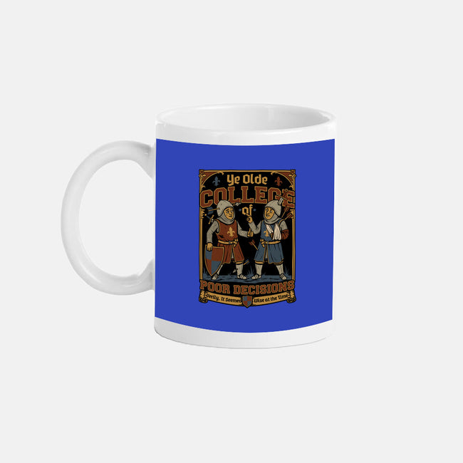 Medieval Knight College-None-Mug-Drinkware-Studio Mootant