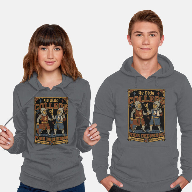 Medieval Knight College-Unisex-Pullover-Sweatshirt-Studio Mootant