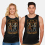 Medieval Knight College-Unisex-Basic-Tank-Studio Mootant
