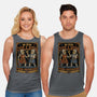 Medieval Knight College-Unisex-Basic-Tank-Studio Mootant