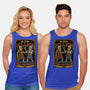Medieval Knight College-Unisex-Basic-Tank-Studio Mootant