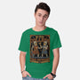 Medieval Knight College-Mens-Basic-Tee-Studio Mootant