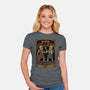 Medieval Knight College-Womens-Fitted-Tee-Studio Mootant