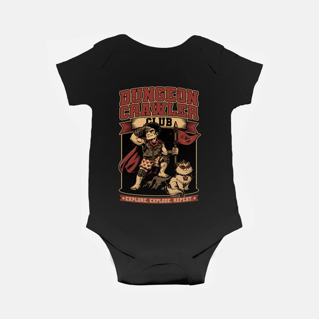 Dungeon Crawler Club-Baby-Basic-Onesie-Studio Mootant