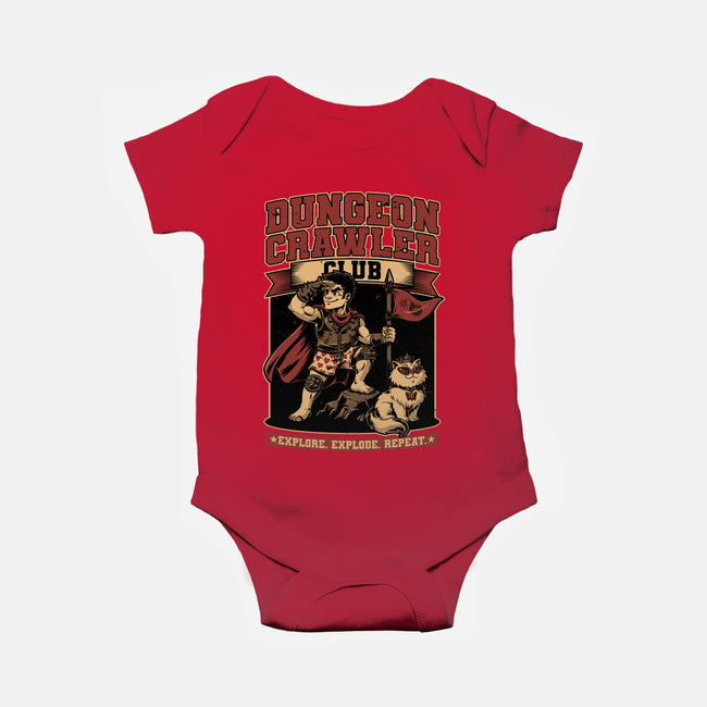 Dungeon Crawler Club-Baby-Basic-Onesie-Studio Mootant