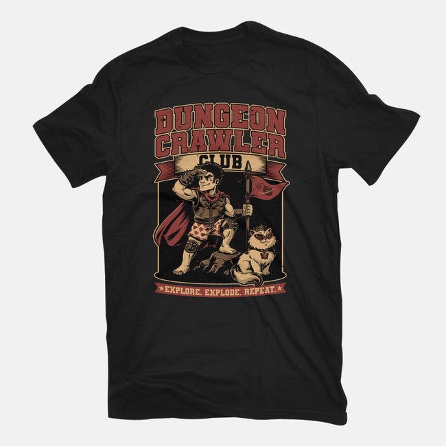 Dungeon Crawler Club-Youth-Basic-Tee-Studio Mootant
