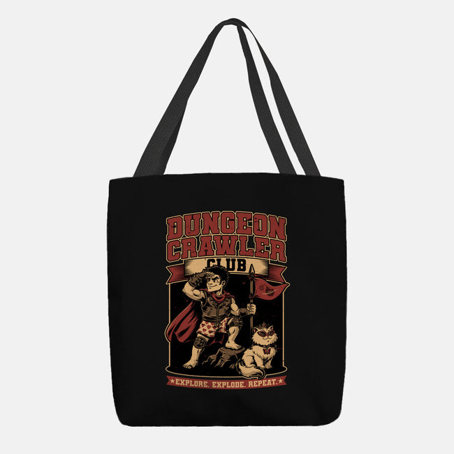 Dungeon Crawler Club-None-Basic Tote-Bag-Studio Mootant