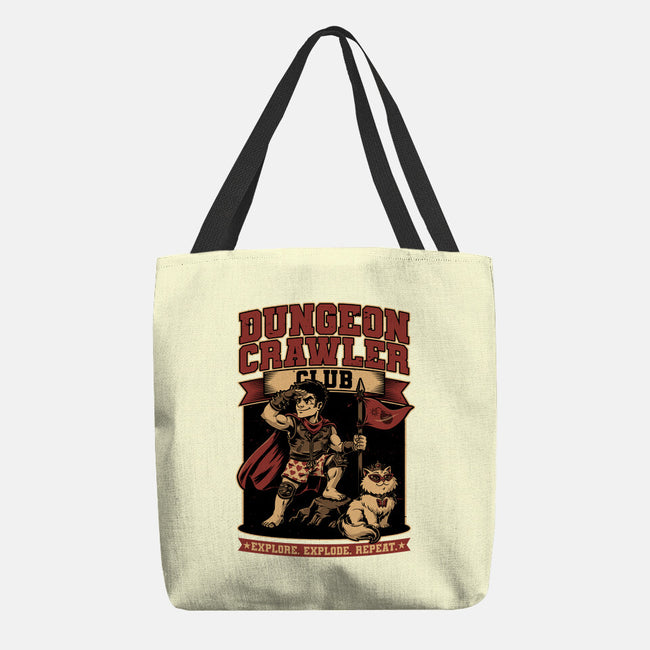 Dungeon Crawler Club-None-Basic Tote-Bag-Studio Mootant
