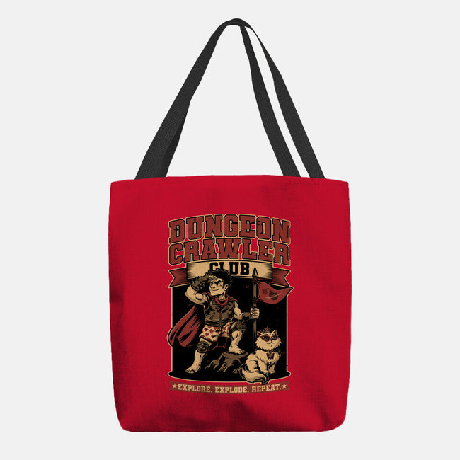 Dungeon Crawler Club-None-Basic Tote-Bag-Studio Mootant
