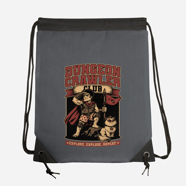 Dungeon Crawler Club-None-Drawstring-Bag-Studio Mootant