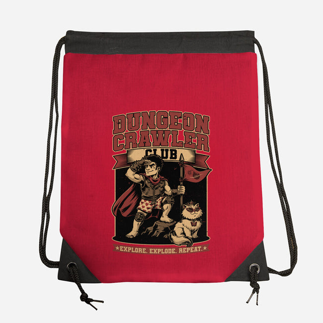 Dungeon Crawler Club-None-Drawstring-Bag-Studio Mootant
