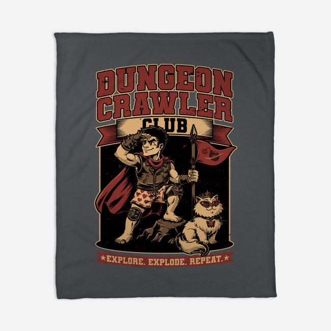 Dungeon Crawler Club-None-Fleece-Blanket-Studio Mootant