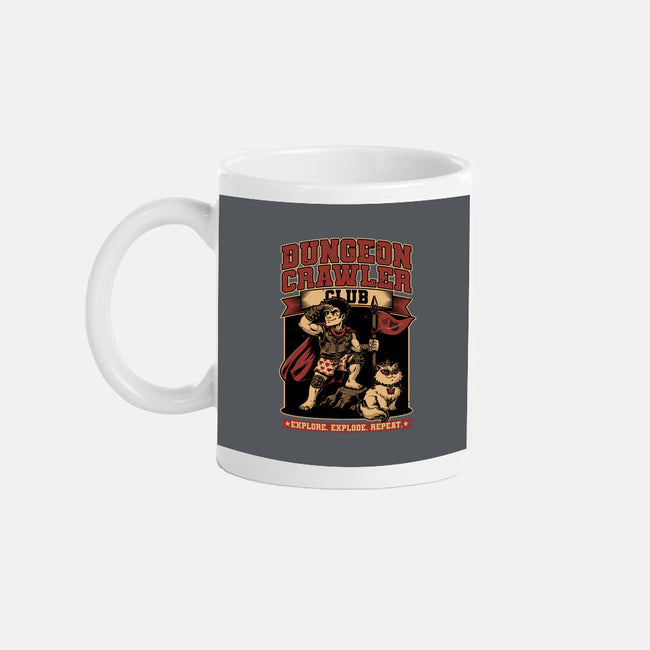 Dungeon Crawler Club-None-Mug-Drinkware-Studio Mootant