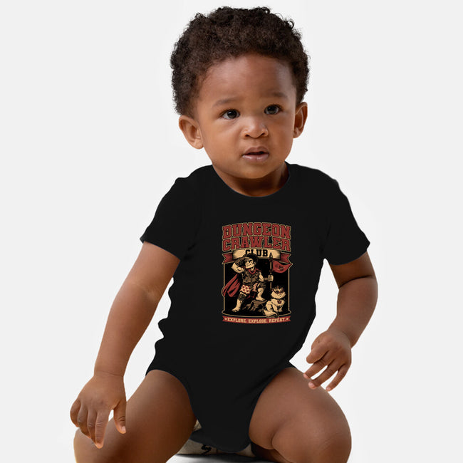 Dungeon Crawler Club-Baby-Basic-Onesie-Studio Mootant