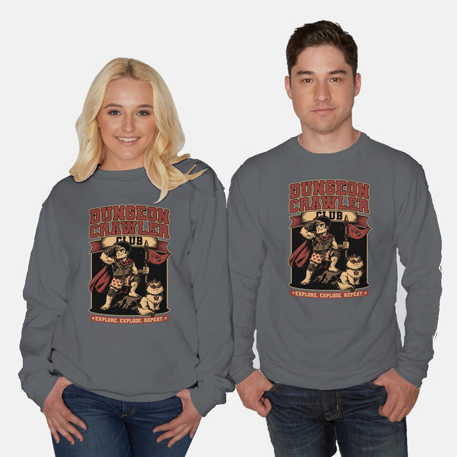 Dungeon Crawler Club-Unisex-Crew Neck-Sweatshirt-Studio Mootant