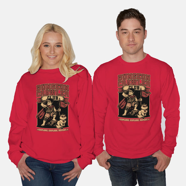 Dungeon Crawler Club-Unisex-Crew Neck-Sweatshirt-Studio Mootant