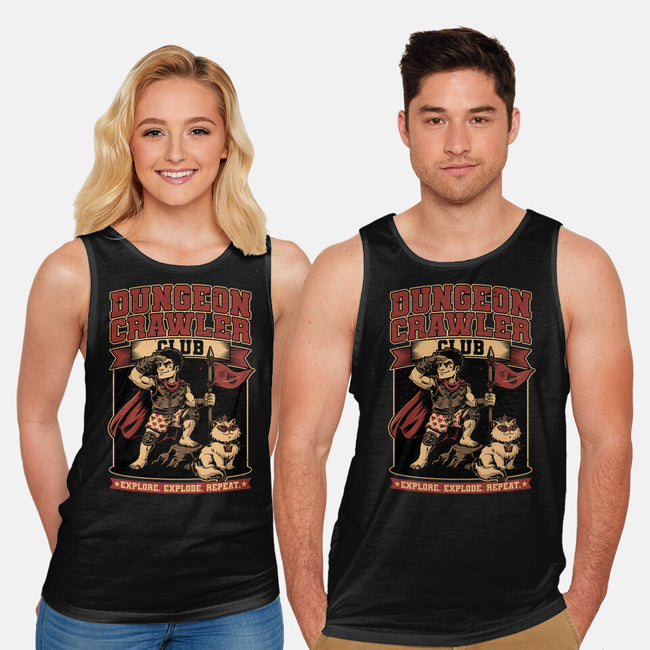 Dungeon Crawler Club-Unisex-Basic-Tank-Studio Mootant