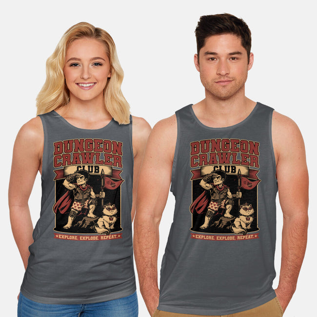 Dungeon Crawler Club-Unisex-Basic-Tank-Studio Mootant