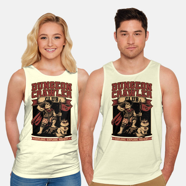 Dungeon Crawler Club-Unisex-Basic-Tank-Studio Mootant