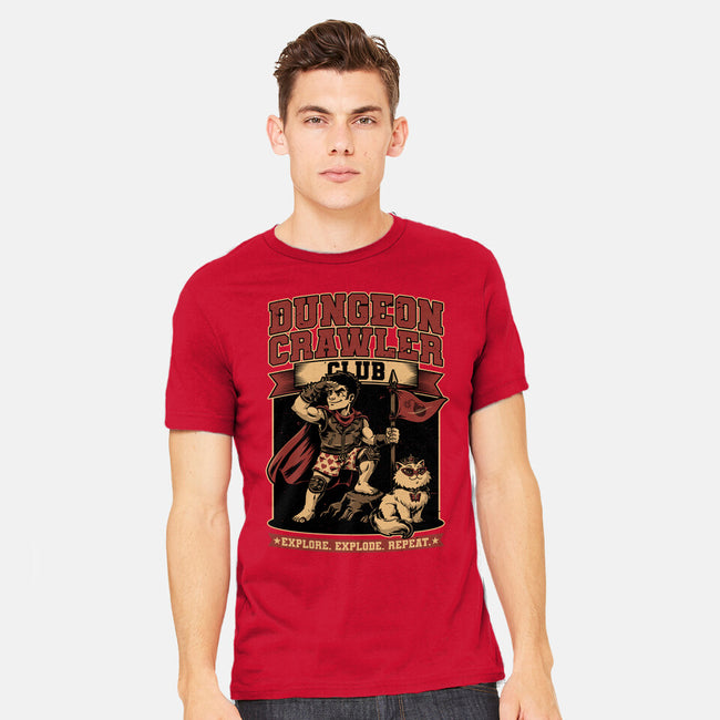 Dungeon Crawler Club-Mens-Heavyweight-Tee-Studio Mootant