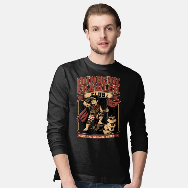 Dungeon Crawler Club-Mens-Long Sleeved-Tee-Studio Mootant