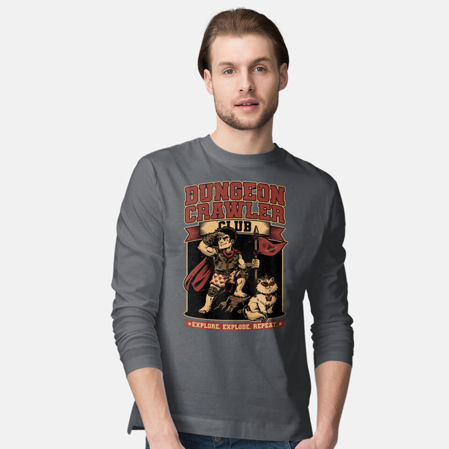 Dungeon Crawler Club-Mens-Long Sleeved-Tee-Studio Mootant