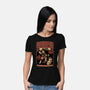 Dungeon Crawler Club-Womens-Basic-Tee-Studio Mootant